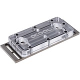 Alphacool 8745478 parte e accessorio del sistema di raffreddamento del computer, Raffreddamento ad acqua trasparente, Nichel, Nero, 1/4", Femmina, 127,5 mm, 45,2 mm