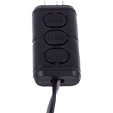 Alphacool Aurora Eiscontrol Nero, Controllore Nero, Nero, 2x 3-Pin, 18 g