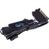 Alphacool Aurora Eiscontrol Nero, Controllore Nero, Nero, 2x 3-Pin, 18 g