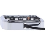 Alphacool Aurora XPX RGB Telaio di copertura, Cornice cromo, Telaio di copertura, Cromo, Poliossimetilene (POM), Cromo, Maschio, 75 mm, 75 mm