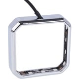 Alphacool Aurora XPX RGB Telaio di copertura, Cornice cromo, Telaio di copertura, Cromo, Poliossimetilene (POM), Cromo, Maschio, 75 mm, 75 mm