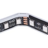 Alphacool Aurora XPX RGB Telaio di copertura, Cornice cromo, Telaio di copertura, Cromo, Poliossimetilene (POM), Cromo, Maschio, 75 mm, 75 mm