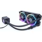 Alphacool Eisbaer Aurora 240 Processore Raffreddatore di liquidi tutto in uno 12 cm Nero 1 pz, Raffreddamento ad acqua Nero, Raffreddatore di liquidi tutto in uno, 12 cm, 10,49 m³/h, Nero