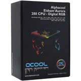 Alphacool Eisbaer Aurora 280 Processore Raffreddatore di liquidi tutto in uno 14 cm Nero 1 pz Nero, Raffreddatore di liquidi tutto in uno, 14 cm, 71 m³/h, Nero