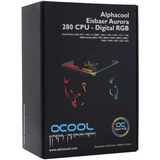 Alphacool Eisbaer Aurora 280 Processore Raffreddatore di liquidi tutto in uno 14 cm Nero 1 pz Nero, Raffreddatore di liquidi tutto in uno, 14 cm, 71 m³/h, Nero