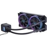Alphacool Eisbaer Aurora 280 Processore Raffreddatore di liquidi tutto in uno 14 cm Nero 1 pz, Raffreddamento ad acqua Nero, Raffreddatore di liquidi tutto in uno, 14 cm, 71 m³/h, Nero