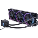 Alphacool Eisbaer Aurora 420 Processore Raffreddatore di liquidi tutto in uno 12 cm Nero 1 pz Nero, Raffreddatore di liquidi tutto in uno, 12 cm, 71 m³/h, Nero