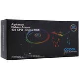 Alphacool Eisbaer Aurora 420 Processore Raffreddatore di liquidi tutto in uno 12 cm Nero 1 pz, Raffreddamento ad acqua Nero, Raffreddatore di liquidi tutto in uno, 12 cm, 71 m³/h, Nero