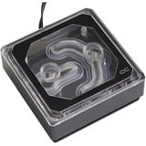 Alphacool Eisblock XPX Aurora Edge Blocco di acqua, raffreddamento CPU  trasparente/Nero, Blocco di acqua, Ottone, Rame, Plexiglass, Nero, LGA 1150 (Socket H3), LGA 1151 (Socket H4), LGA 1155 (Socket H2), LGA 1200 (Socket H5), LGA 2011..., CE, FC, ROHS, 70 mm