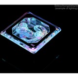Alphacool Eisblock XPX Aurora Edge Blocco di acqua, raffreddamento CPU  trasparente/Nero, Blocco di acqua, Ottone, Rame, Plexiglass, Nero, LGA 1150 (Socket H3), LGA 1151 (Socket H4), LGA 1155 (Socket H2), LGA 1200 (Socket H5), LGA 2011..., CE, FC, ROHS, 70 mm