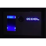 Alphacool Eisfach Parti e accessori del sistema di raffreddamento del computer, Serbatoio di espansione Nero, Vetro acrilico, Alluminio, Nylon, Poliossimetilene (POM), Nero, 148 mm, 132 mm, 84,5 mm, 1 pz