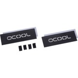 Alphacool HDX - M.2 SSD M01 Circuiti integrati Dissipatore di calore/Radiatore Nero Nero, Dissipatore di calore/Radiatore, Nero