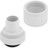 Corsair CX-9051006-WW parte e accessorio del sistema di raffreddamento del computer Guarnizione bianco, Guarnizione, Ottone, Bianco, 1/4", 4 x Compression fittings, Liquido