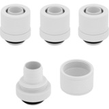 Corsair CX-9051006-WW parte e accessorio del sistema di raffreddamento del computer Guarnizione bianco, Guarnizione, Ottone, Bianco, 1/4", 4 x Compression fittings, Liquido