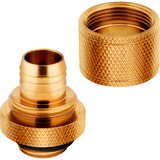 Corsair CX-9051007-WW parte e accessorio del sistema di raffreddamento del computer Guarnizione, Connessione oro, Guarnizione, Ottone, Oro, 4 x Compression fittings, Liquido