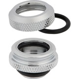 Corsair CX-9052007-WW parte e accessorio del sistema di raffreddamento del computer Guarnizione, Connessione cromo, Guarnizione, Ottone, Cromo, 1/4", 1,4 cm, Liquido