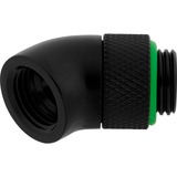 Corsair CX-9055002-WW parte e accessorio del sistema di raffreddamento del computer Guarnizione, Connessione Nero, Guarnizione, Ottone, Nero, 1/4", 45°, 2 x 45° Rotary Adapters