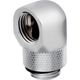 Corsair CX-9055008-WW parte e accessorio del sistema di raffreddamento del computer Guarnizione, Connessione cromo, Guarnizione, Ottone, Cromo, 1/4", 90°, Liquido