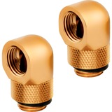 Corsair CX-9055010-WW parte e accessorio del sistema di raffreddamento del computer Guarnizione oro, Guarnizione, Ottone, Oro, 1/4", 90°, Liquido