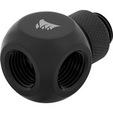 Corsair CX-9055016-WW parte e accessorio del sistema di raffreddamento del computer Guarnizione Nero, Guarnizione, Ottone, Nero, 1/4", Liquido