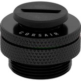 Corsair CX-9055018-WW parte e accessorio del sistema di raffreddamento del computer Guarnizione Nero, Guarnizione, Ottone, Nero, 1/4", Liquido