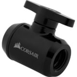 Corsair CX-9055019-WW parte e accessorio del sistema di raffreddamento del computer Guarnizione, Valvola Nero, Guarnizione, Ottone, Nero, 1/4", Liquido