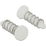 DeLOCK rivetto Rivetto a pressione, Montaggio bianco, Rivetto a pressione, Plastica, Bianco, Elettronica, Testa piatta, 6,3 mm