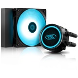 DeepCool Gammaxx L120T Blue Processore Raffreddatore di liquidi tutto in uno 12 cm Nero, Raffreddamento ad acqua Raffreddatore di liquidi tutto in uno, 12 cm, Nero