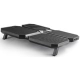 DeepCool Multi Core X6 base di raffreddamento per notebook 39,6 cm (15.6") 1300 Giri/min Nero, Notebook Cooler Nero, 39,6 cm (15.6"), 4 pz, 14 cm, 1,5 cm, 10 cm, 1,5 cm