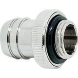 EKWB EK-HFB Morsa argento, Morsa, EPDM, PVC, Silicone, Nichel, 1/4", Femmina, Femmina