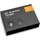 EKWB EK-Quantum Torque 6-Pack HTC 12 - Black Nickel argento