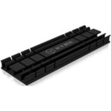 ICY BOX IB-M2HS-701 M.2 NVMe SSD Dissipatore di calore/Radiatore Nero 1 pz Nero, Dissipatore di calore/Radiatore, Nero