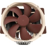 Noctua NH-D15 SE-AM4 sistema di raffreddamento per computer Processore Refrigeratore Beige, Marrone, Acciaio inossidabile marrone/Beige, Refrigeratore, 300 Giri/min, 1500 Giri/min, 24,6 dB, 140,2 m³/h, Beige, Marrone, Acciaio inossidabile