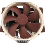 Noctua NH-D15 sistema di raffreddamento per computer Processore Refrigeratore 14 cm Refrigeratore, 14 cm, 300 Giri/min, 1500 Giri/min, 24,6 dB, 140,2 m³/h