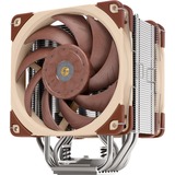 Noctua NH-U12A sistema di raffreddamento per computer Processore Refrigeratore 12 cm Beige, Marrone, Argento 1 pz Refrigeratore, 12 cm, 450 Giri/min, 2000 Giri/min, 22,6 dB, 102,1 m³/h