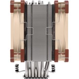 Noctua NH-U12A sistema di raffreddamento per computer Processore Refrigeratore 12 cm Beige, Marrone, Argento 1 pz Refrigeratore, 12 cm, 450 Giri/min, 2000 Giri/min, 22,6 dB, 102,1 m³/h