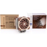 Noctua NH-U12A sistema di raffreddamento per computer Processore Refrigeratore 12 cm Beige, Marrone, Argento 1 pz Refrigeratore, 12 cm, 450 Giri/min, 2000 Giri/min, 22,6 dB, 102,1 m³/h