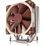 Noctua NH-U12DX i4 Processore Refrigeratore 12 cm Alluminio, Marrone, raffreddamento CPU  Refrigeratore, 12 cm, 300 Giri/min, 1500 Giri/min, 22,4 dB, 93,4 m³/h
