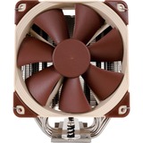 Noctua NH-U12S SE-AM4 sistema di raffreddamento per computer Processore Refrigeratore Beige, Marrone, Acciaio inossidabile Refrigeratore, 300 Giri/min, 1500 Giri/min, 22,4 dB, 93,4 m³/h, Beige, Marrone, Acciaio inossidabile