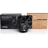 Noctua NH-U12S chromax.black Processore Refrigeratore 12 cm Nero Nero, Refrigeratore, 12 cm, 300 Giri/min, 1500 Giri/min, 22,4 dB, 93,4 m³/h