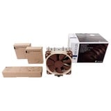 Noctua NH-U12S sistema di raffreddamento per computer Processore Refrigeratore 12 cm Marrone, Acciaio inossidabile Refrigeratore, 12 cm, 1500 Giri/min, 22,4 dB, 93,4 m³/h, Marrone, Acciaio inossidabile, Vendita al dettaglio