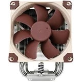 Noctua NH-U9S sistema di raffreddamento per computer Processore Refrigeratore 9,2 cm Marrone, Metallico, raffreddamento CPU  Refrigeratore, 9,2 cm, 400 Giri/min, 2000 Giri/min, 22,8 dB, 78,9 m³/h
