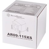 SilverStone AR09-115XS Processore Refrigeratore 6 cm Refrigeratore, 6 cm, 1200 Giri/min, 5000 Giri/min, 42,5 dB, 27,9 pdc/min