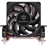 SilverStone AR10-115XP ventola per PC Processore Refrigeratore argento/Nero, Processore, Refrigeratore, LGA 1150 (Presa H3), 7 cm, 500 Giri/min, 4000 Giri/min