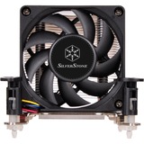 SilverStone AR10-115XP ventola per PC Processore Refrigeratore, raffreddamento CPU  argento/Nero, Processore, Refrigeratore, LGA 1150 (Presa H3), 7 cm, 500 Giri/min, 4000 Giri/min