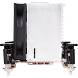 SilverStone AR10-115XP ventola per PC Processore Refrigeratore, raffreddamento CPU  argento/Nero, Processore, Refrigeratore, LGA 1150 (Presa H3), 7 cm, 500 Giri/min, 4000 Giri/min