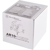 SilverStone AR10-115XP ventola per PC Processore Refrigeratore, raffreddamento CPU  argento/Nero, Processore, Refrigeratore, LGA 1150 (Presa H3), 7 cm, 500 Giri/min, 4000 Giri/min