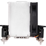 SilverStone AR10-115XP ventola per PC Processore Refrigeratore, raffreddamento CPU  argento/Nero, Processore, Refrigeratore, LGA 1150 (Presa H3), 7 cm, 500 Giri/min, 4000 Giri/min