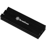 SilverStone SST-TP02-M2 sistema di raffreddamento per computer Mddulo di memoria Dissipatore di calore/Radiatore Nero Nero, Dissipatore di calore/Radiatore, Nero