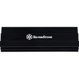 SilverStone SST-TP02-M2 sistema di raffreddamento per computer Mddulo di memoria Dissipatore di calore/Radiatore Nero Nero, Dissipatore di calore/Radiatore, Nero